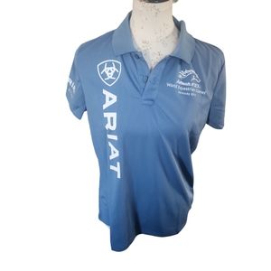 Ariat Kentucky 2010 World Equestrian Games Womens Short Sleeve Event Staff Polo
